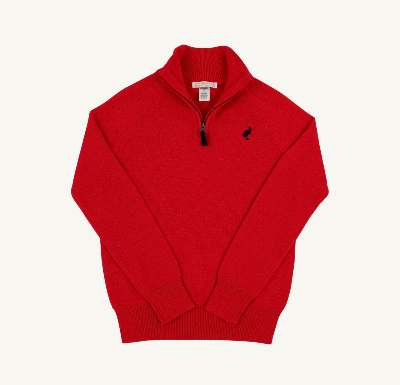 TBBC | Hayden Half-Zip Sweater - Richmond Red