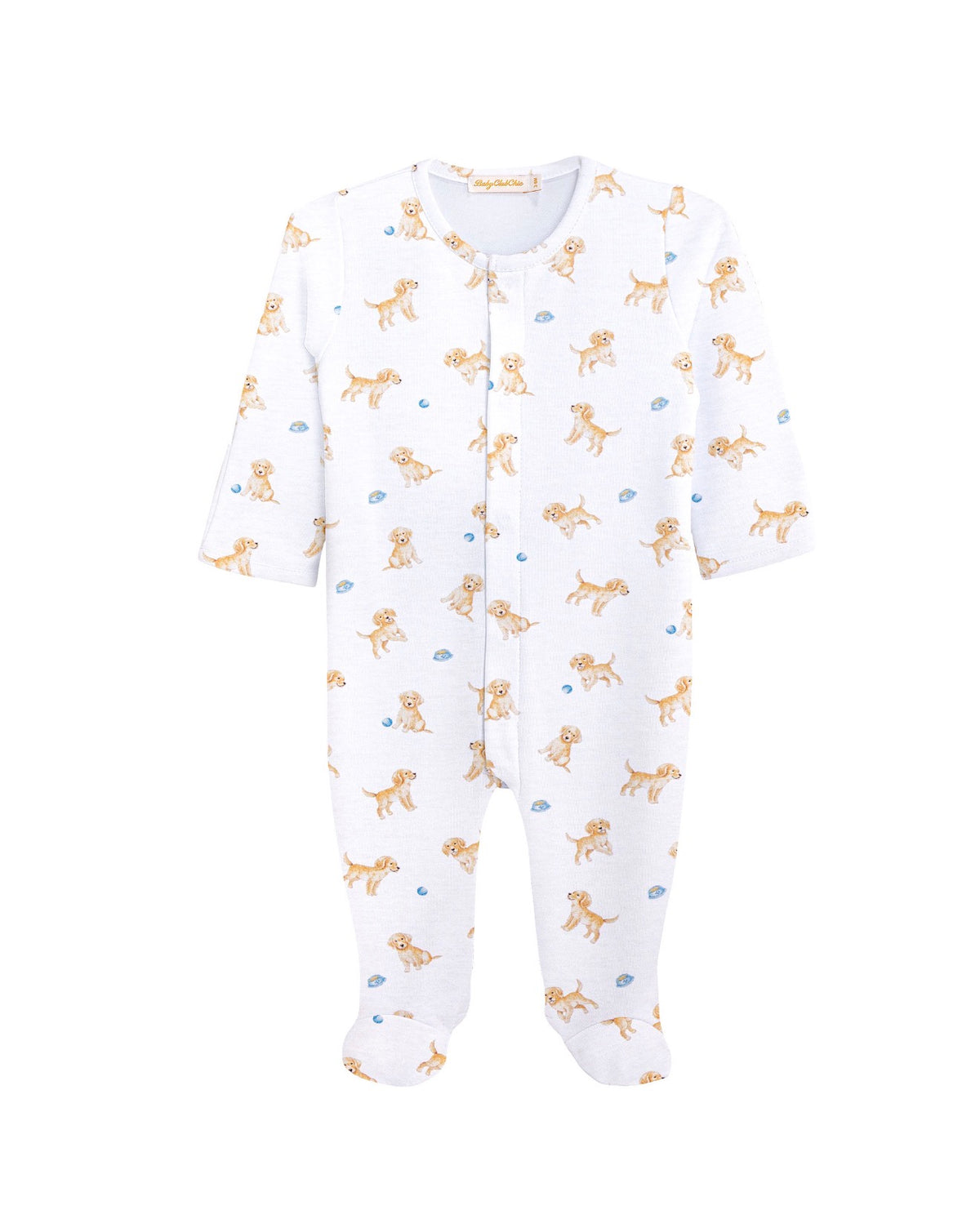 Baby Club Chic | Tiny Puppies Footie