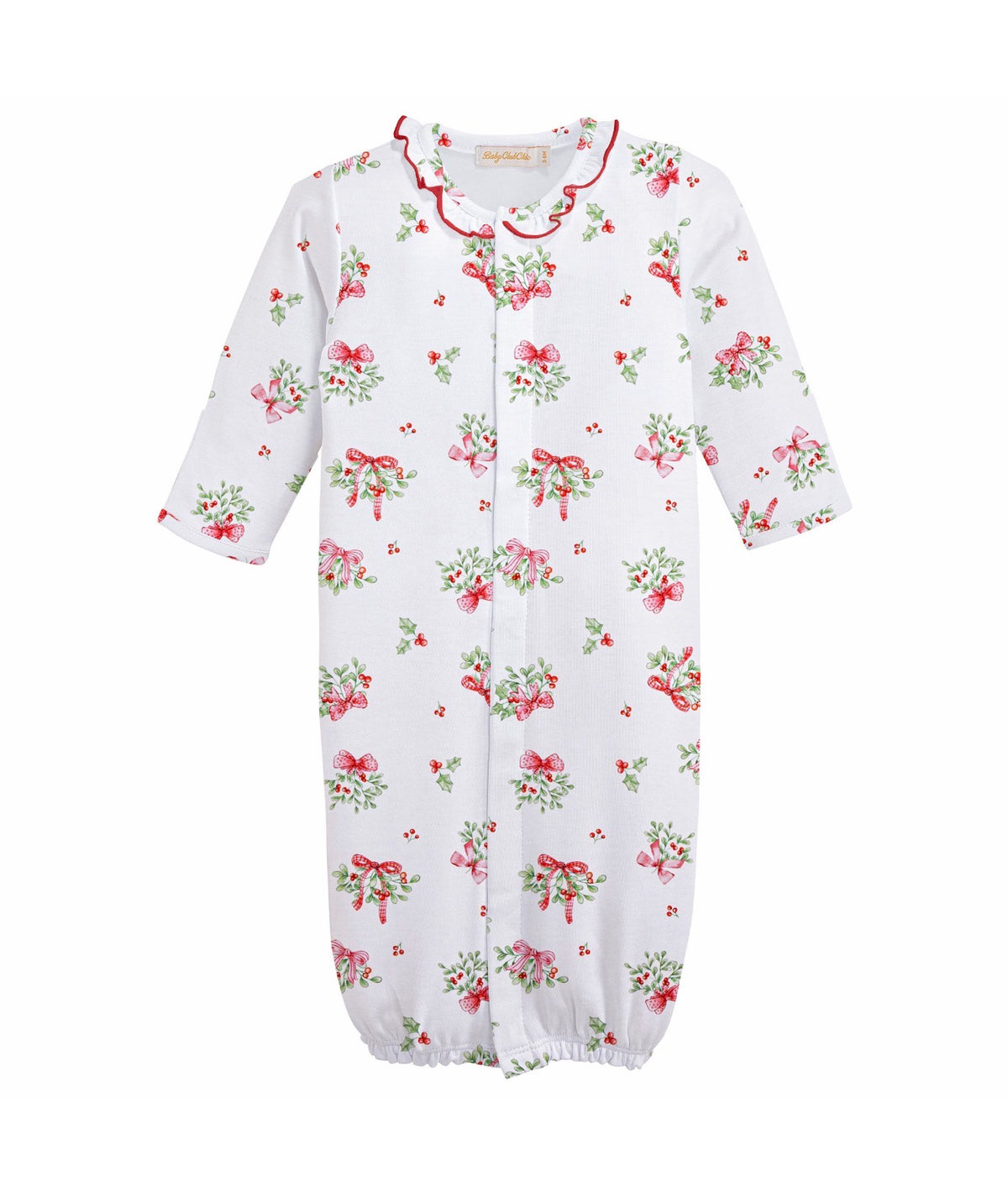 Baby Club Chic | Mistletoe Kisses Convertible Gown