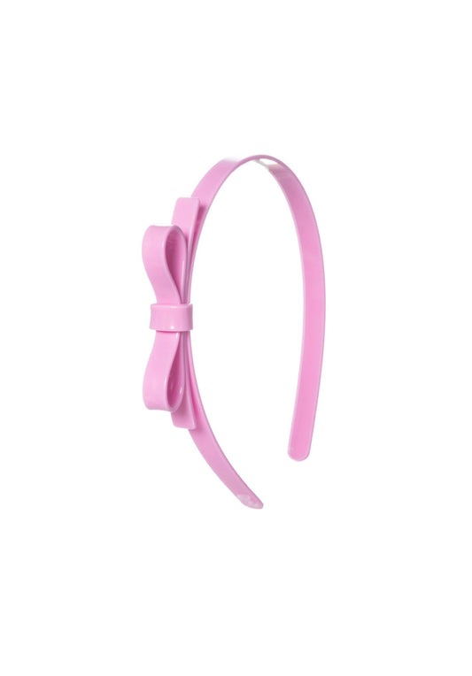 Lilies & Roses | Thin Bow Powder Pink Headband