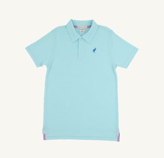 TBBC | Prim & Proper Beach Polo - Edisto Egg Blue
