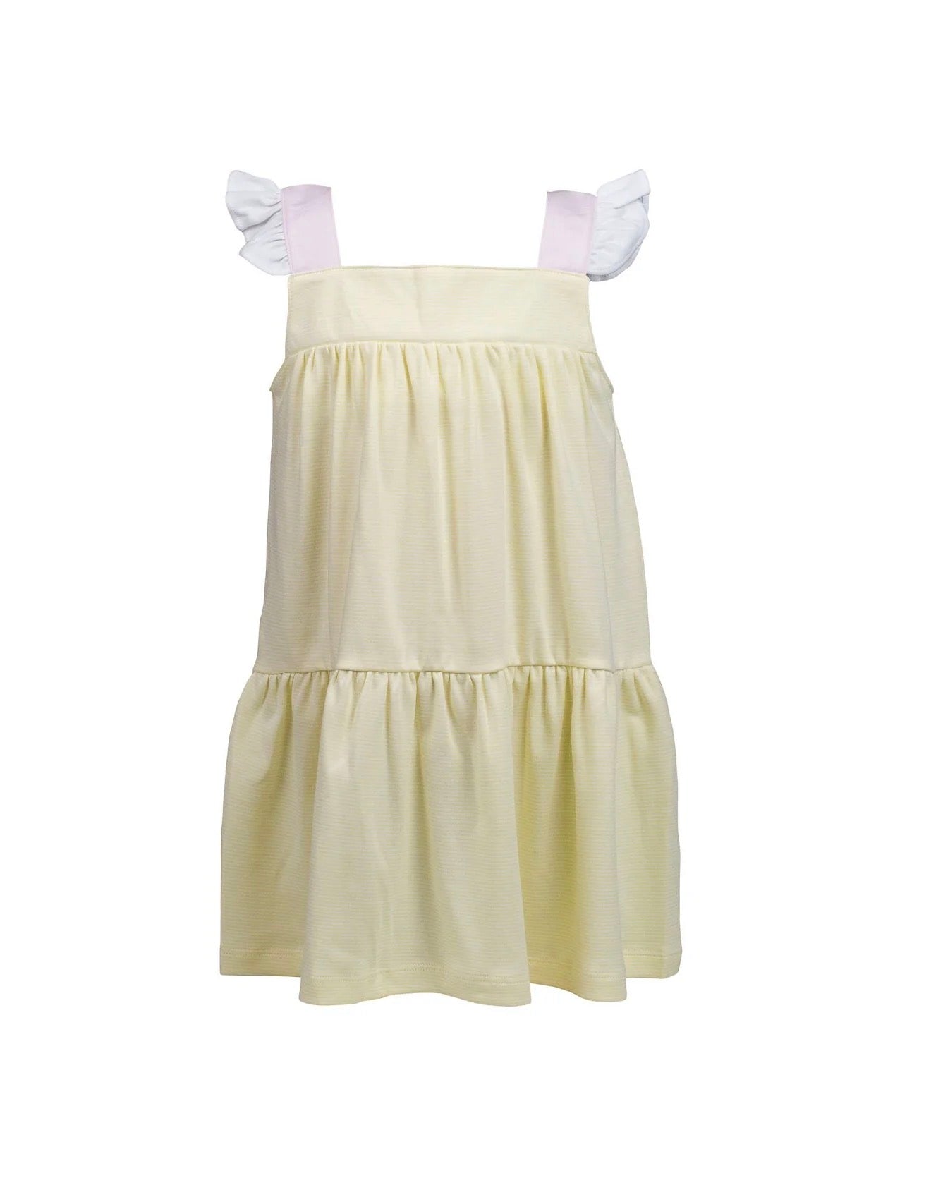 Proper Peony | Yellow Stripes Sundress