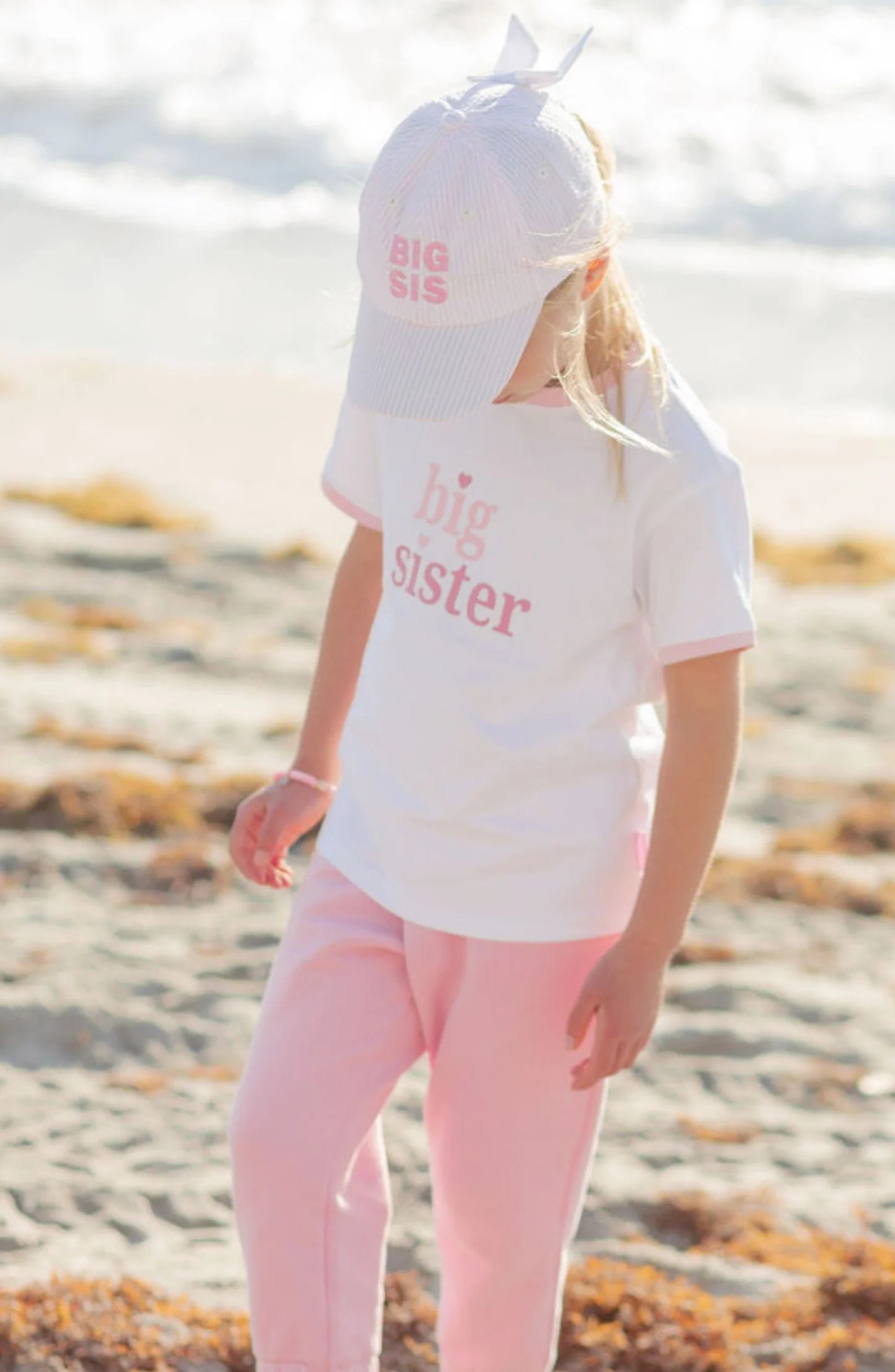 Bits & Bows | Big Sis Baseball Hat