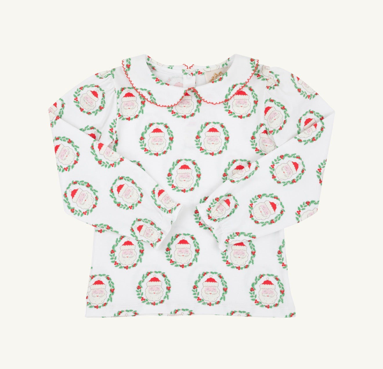 TBBC | Maude's Peter Pan Collar Shirt - North Pole Portrait