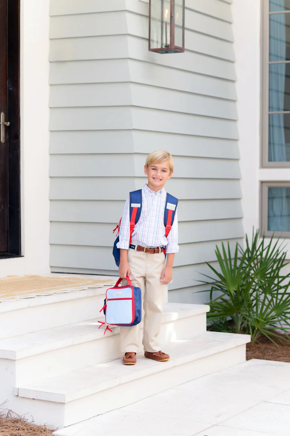 TBBC - Leighton Lunch Box Buckhead Blue/Red/Navy