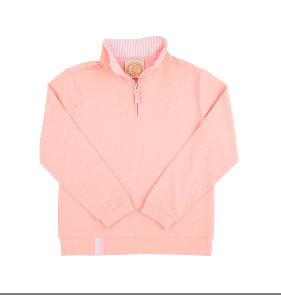 TBBC - Prepletic Hayword Half Zip - Pompano Peach