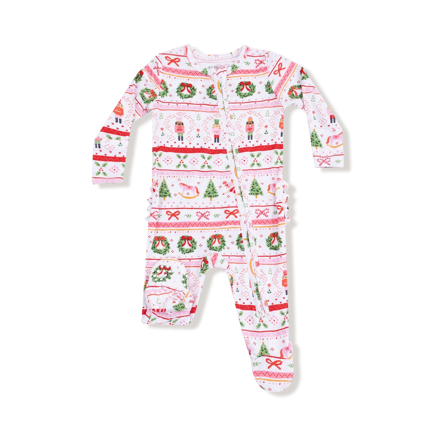 Angel Dear | Sugar Plum Fairy Nutcracker Ruffle Footie