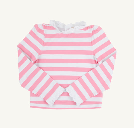 TBBC | Winnie's Wave Spotter Swim Shirt - Caicos Cabana Stripe