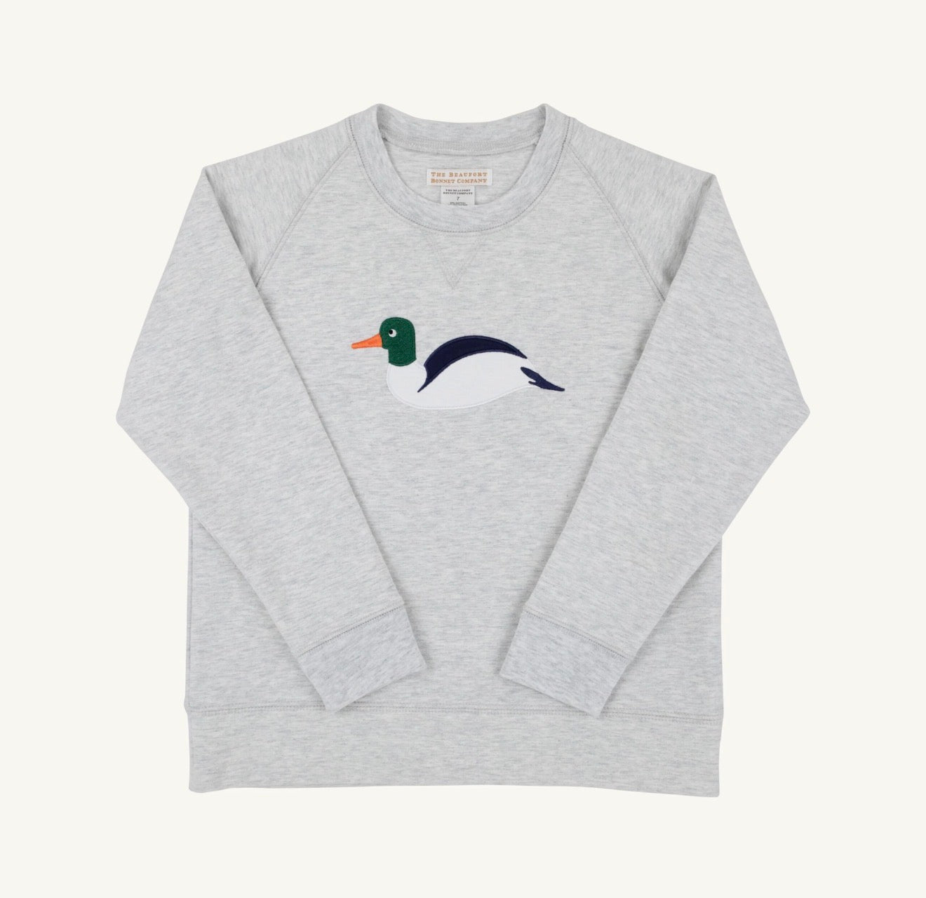 TBBC | Cassidy Comfy Crewneck Heathered - Grantley Gray/Duck