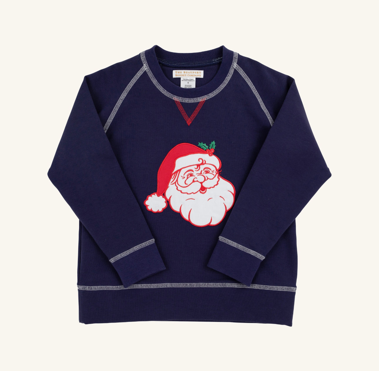 TBBC | Cassidy Comfy Crewneck - Nantucket Navy/Santa