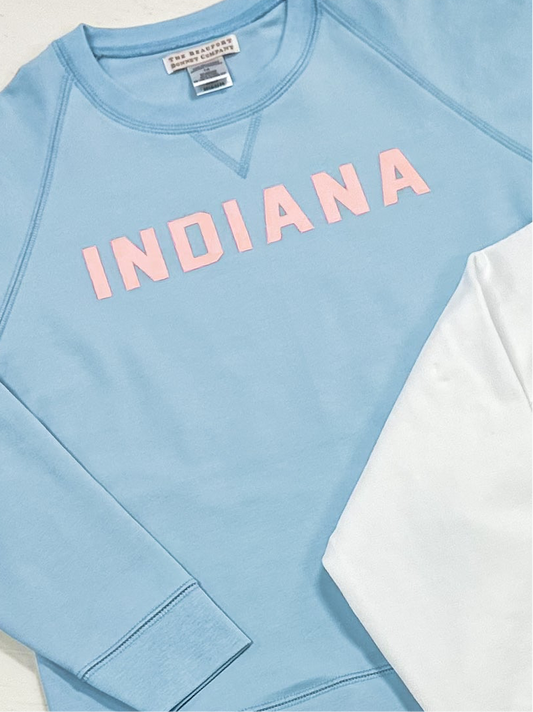 TBBC | Sir Proper's Indiana T-Shirt - Beale St. Blue/Palm Beach Pink