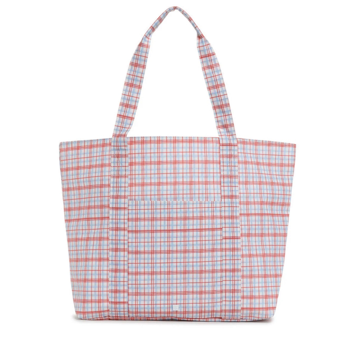 TRVL | Jumbo Tote - Classic Plaid Red