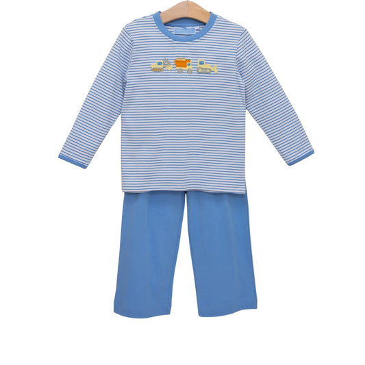 Trotter Street | Construction Trucks Pant Set