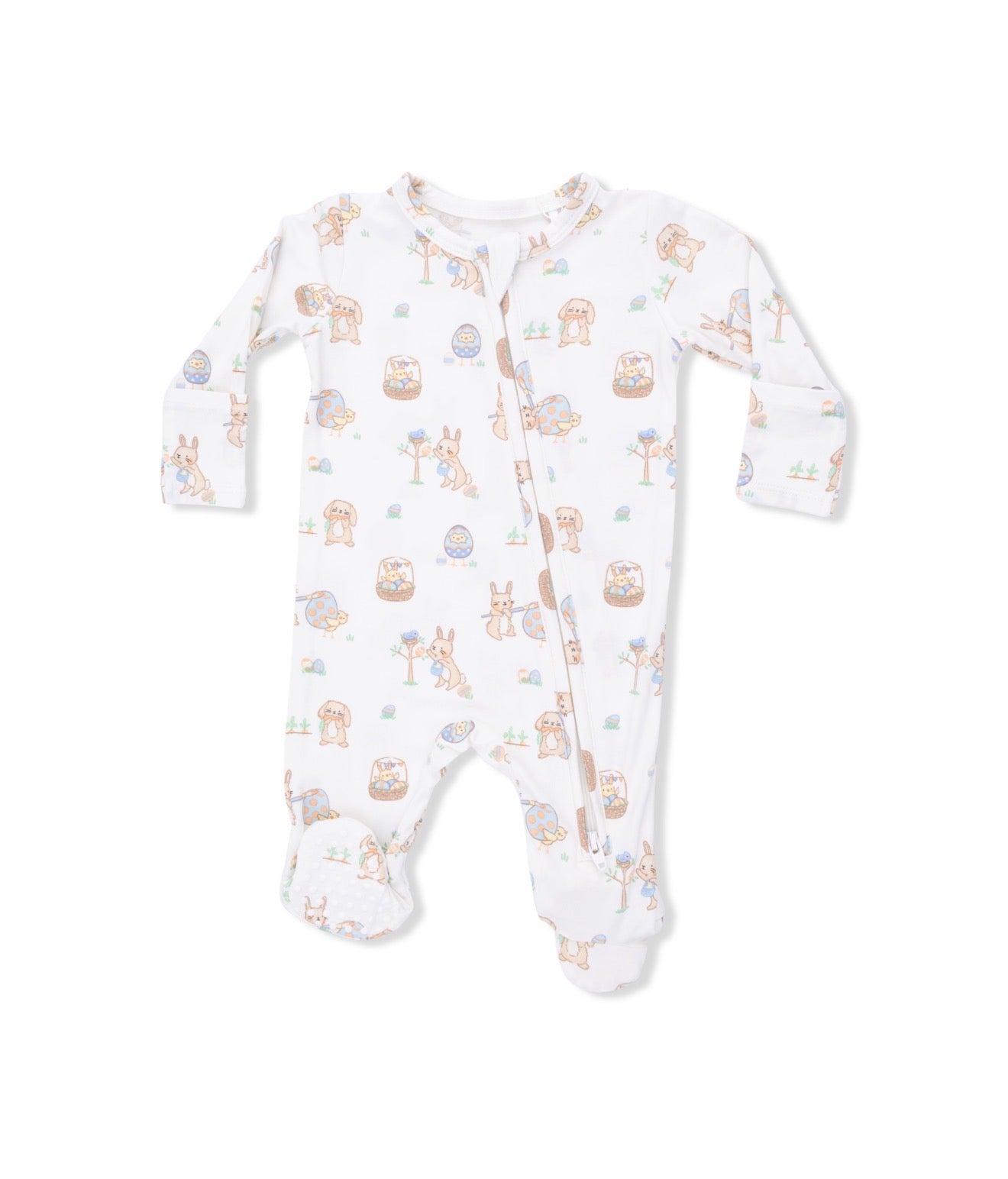 Angel Dear | Easter Egg Hunt Uni 2-Way Zipper Footie