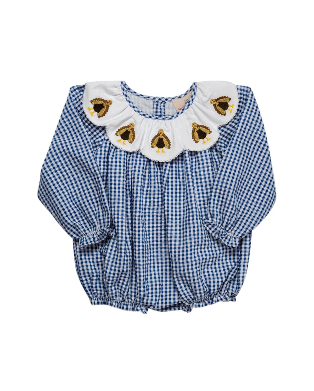 Smockingbird | Turkey Scalloped Collar Bubble