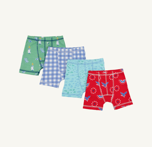TBBC | Theodore's Underthings Set 4Pk - Assorted Prints (Spring)