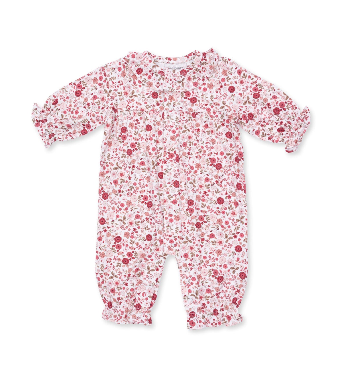 Angel Dear | Serene Floral Ruffle Romper