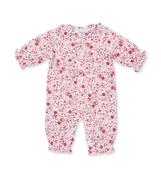 Angel Dear | Serene Floral Ruffle Romper