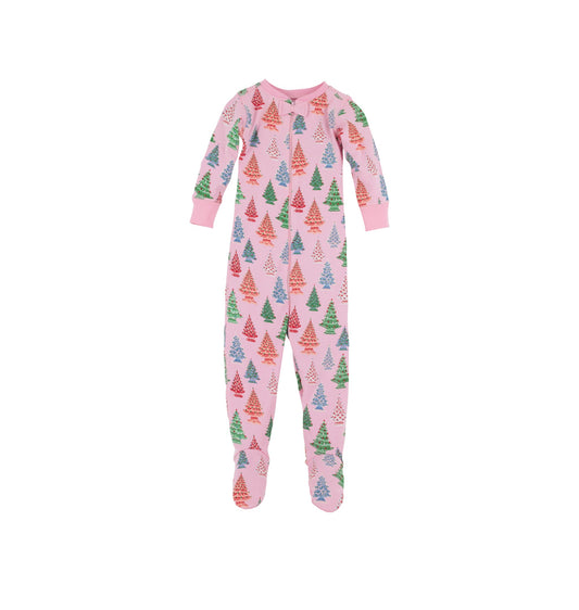 TBBC | Noelle's Night Night Footie - Need a Little Nostalgia/Pier Party Pink