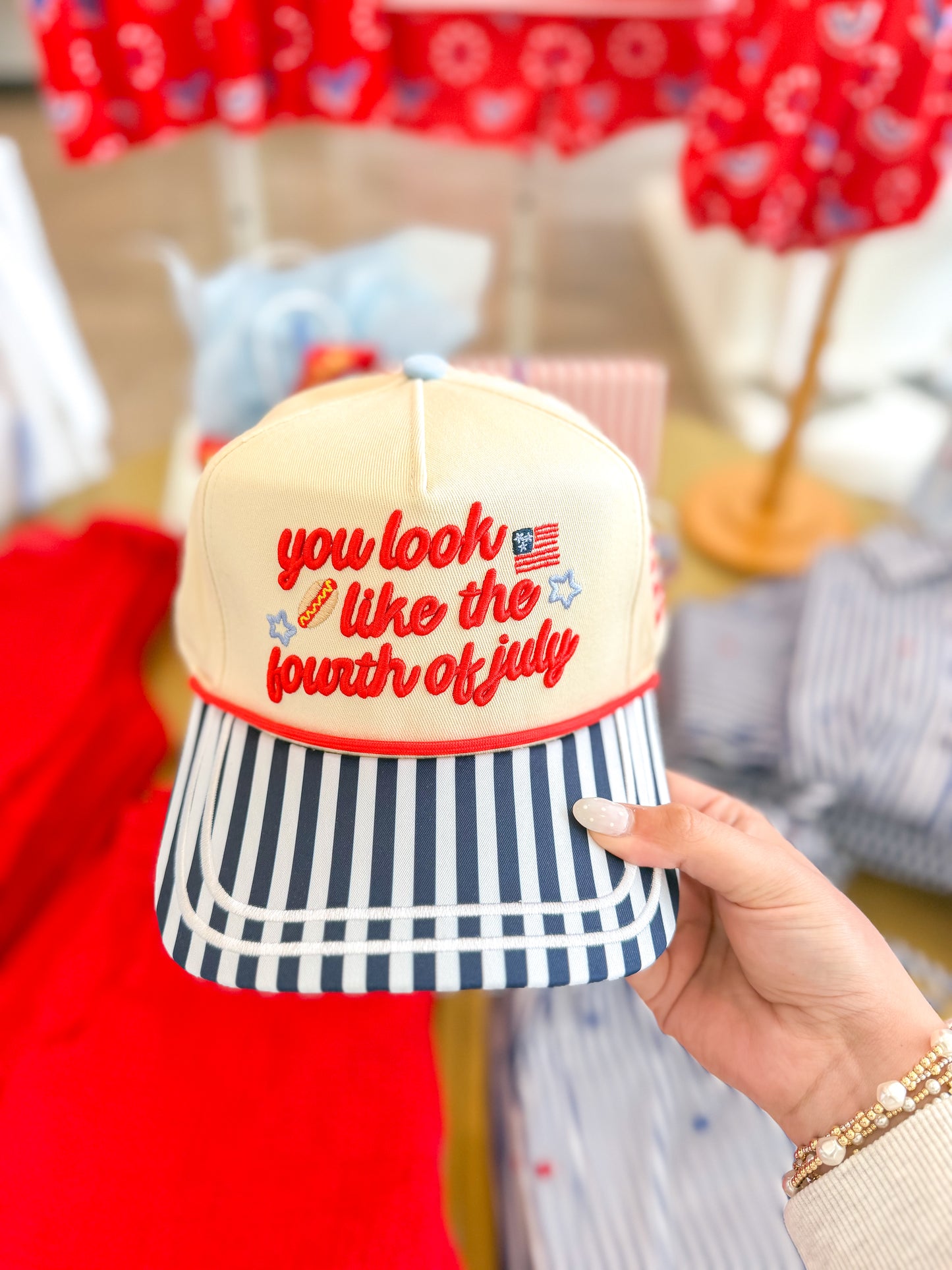 You Look Like the 4th of July Hat