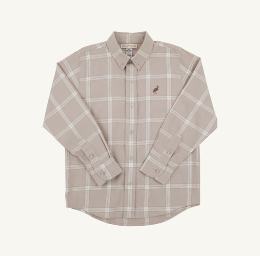 TBBC | Deans List Dress Shirt Flannel - Thompson Park Plaid