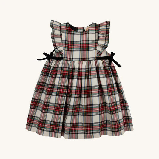 TBBC | Pammy's Pinafore Dress - Charlie Place Plaid/Newport Night