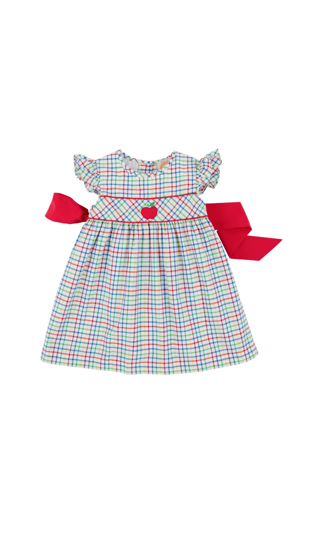 TBBC | Addie Angel Sleeve Dress - Kindness Wins Windowpane