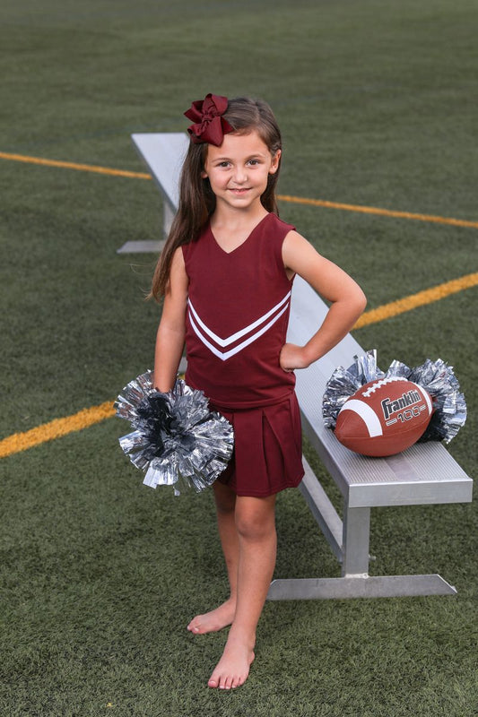 Trotter Street - Cheer Uniform Maroon