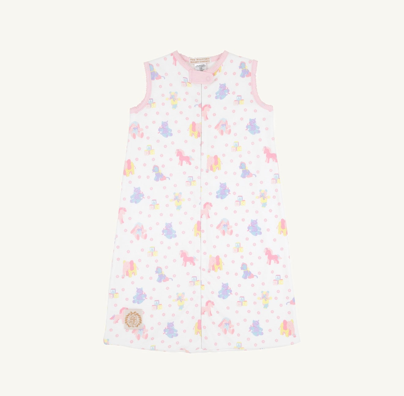 TBBC | Beddie Bye Sleep Sack - Cuddle Up Cutie/Palm Beach Pink