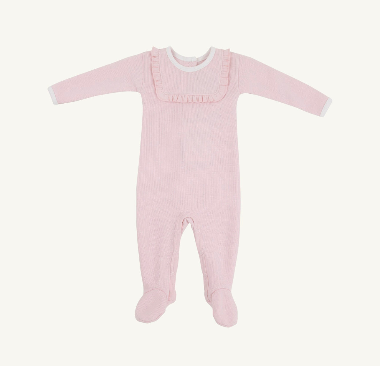 TBBC | Rock Me Romper Ribbed - Palm Beach Pink