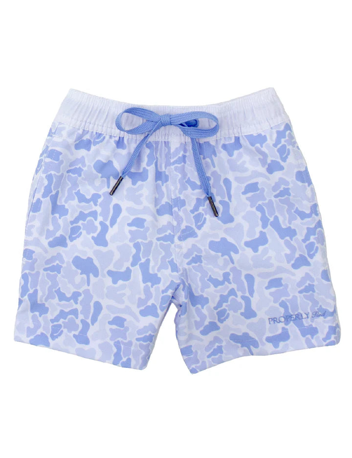 Properly Tied | Riviera Swim Trunk River Camo