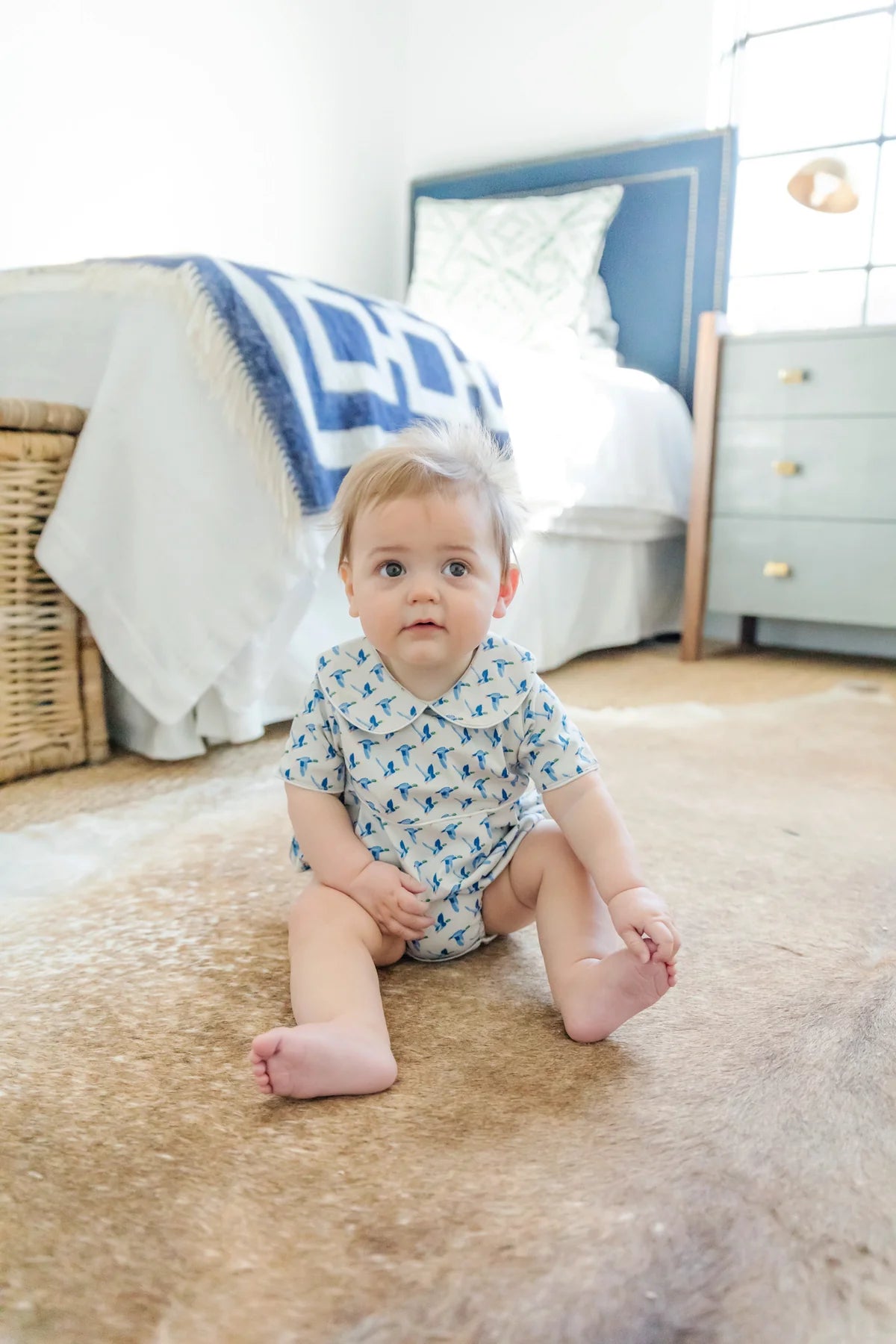 Lila & Hayes | Palmer Boys Bubble - Mallard Ducks