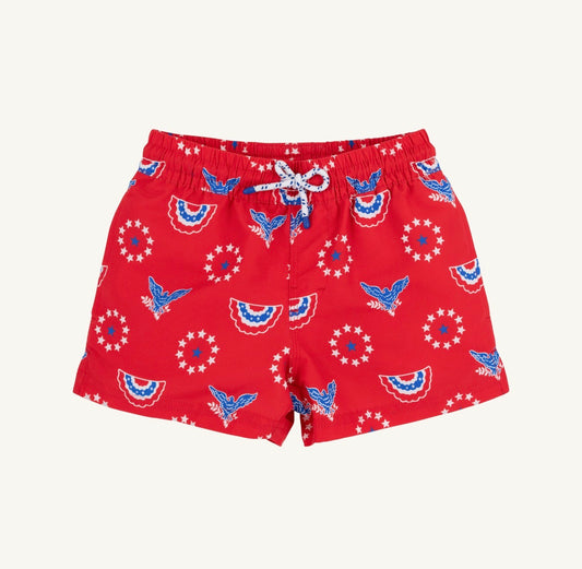 TBBC | Tortola Swim Trunks - Star Spangled Swag