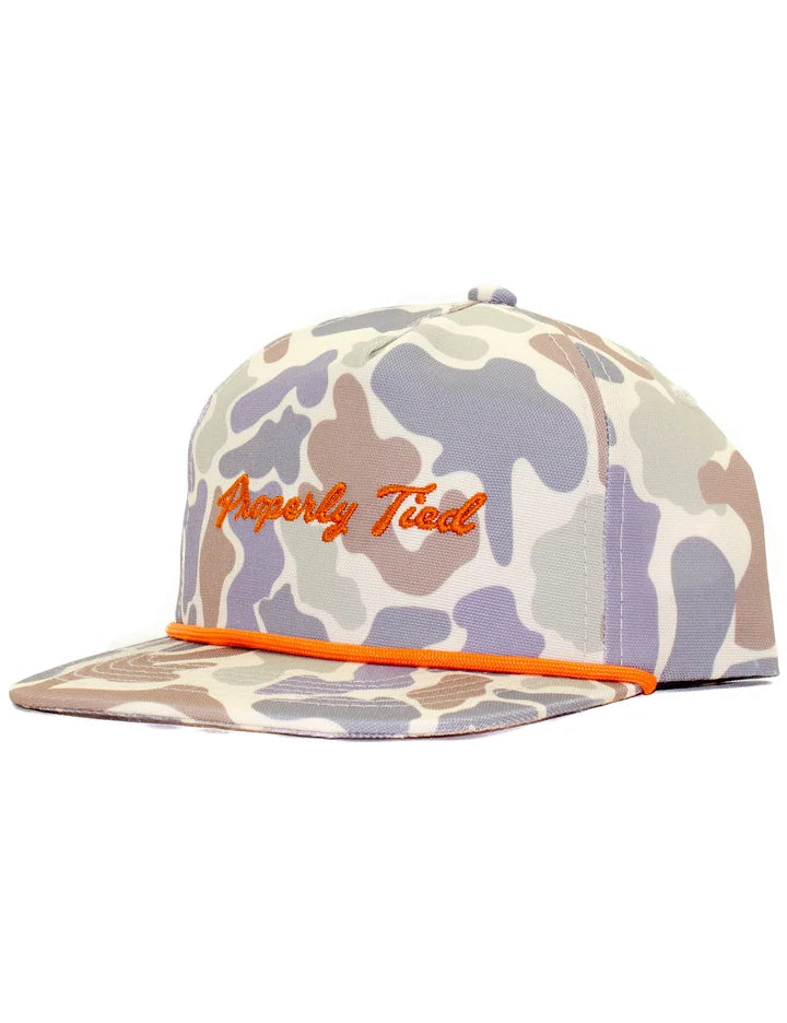 Properly Tied | Sportsman Rope Hat Field Camo