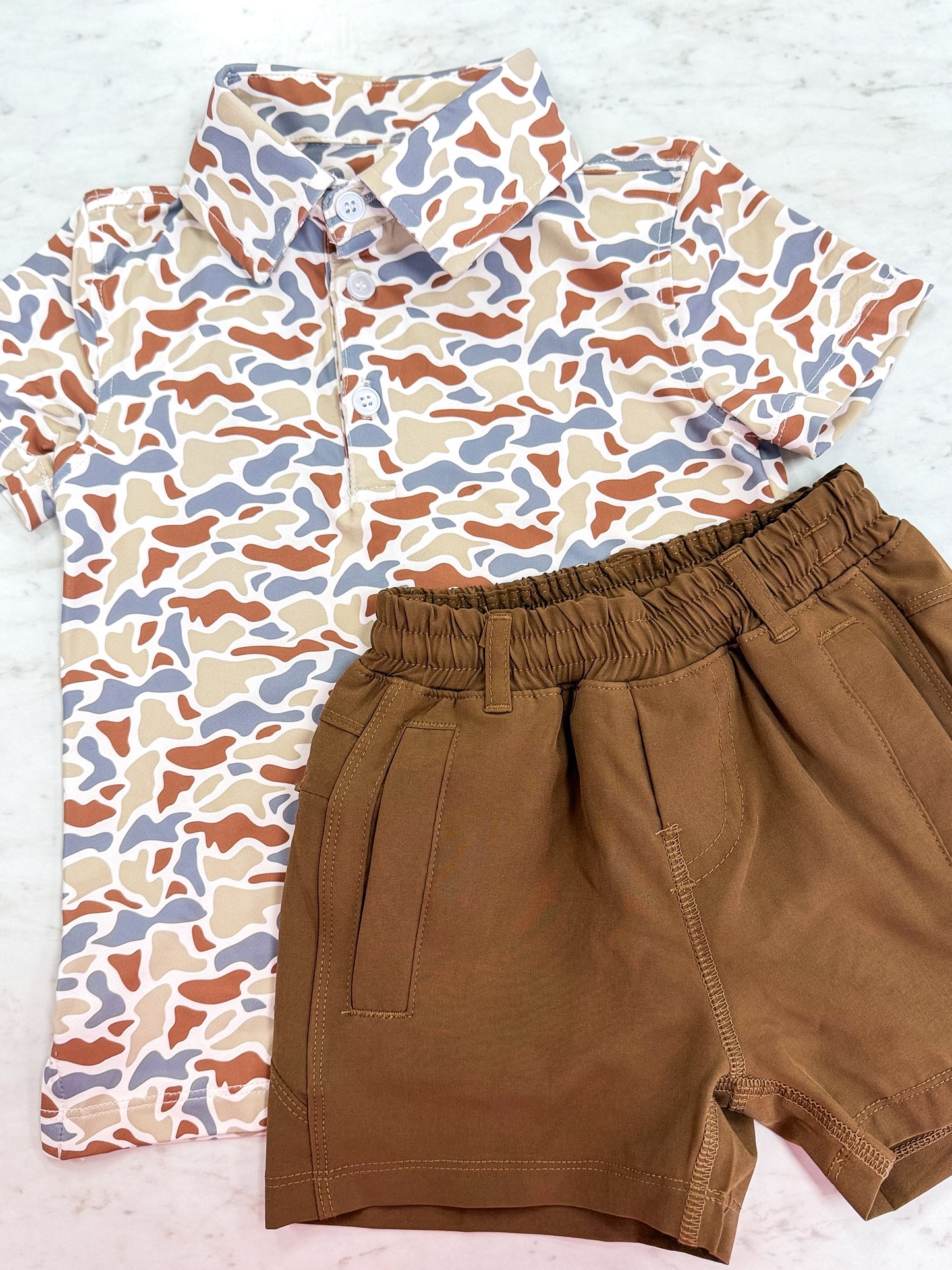 Meripex | Brown FB Shorts