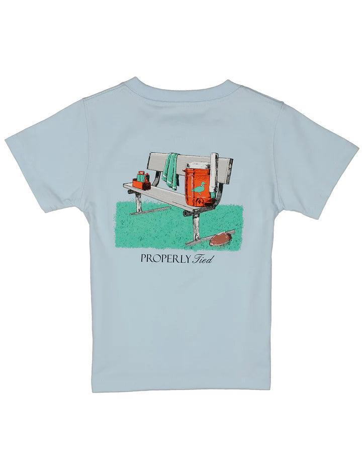 Properly Tied | Halftime Periwinkle Tee
