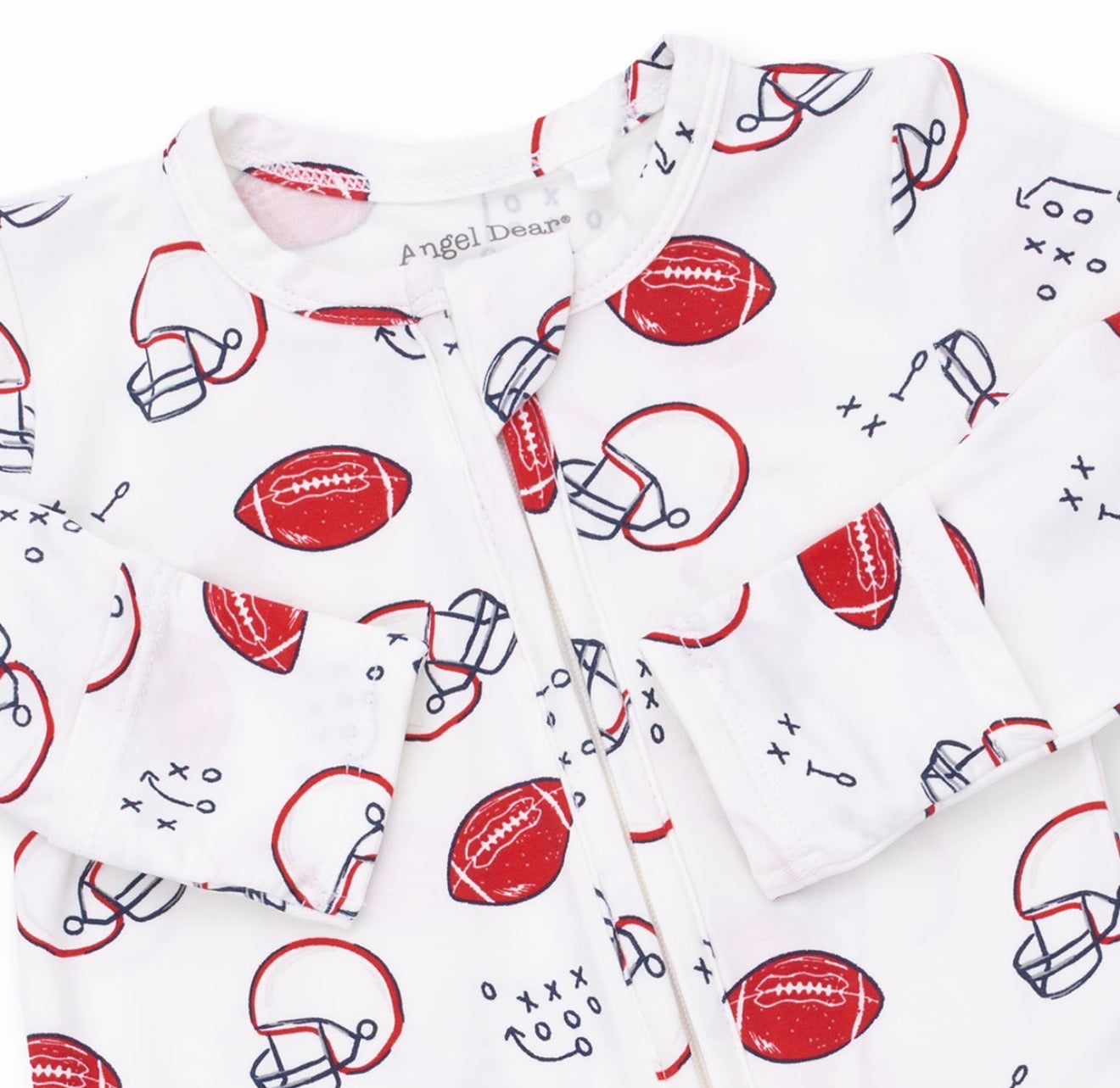 Angel Dear | Touchdown Time 2 Way Zipper Footie