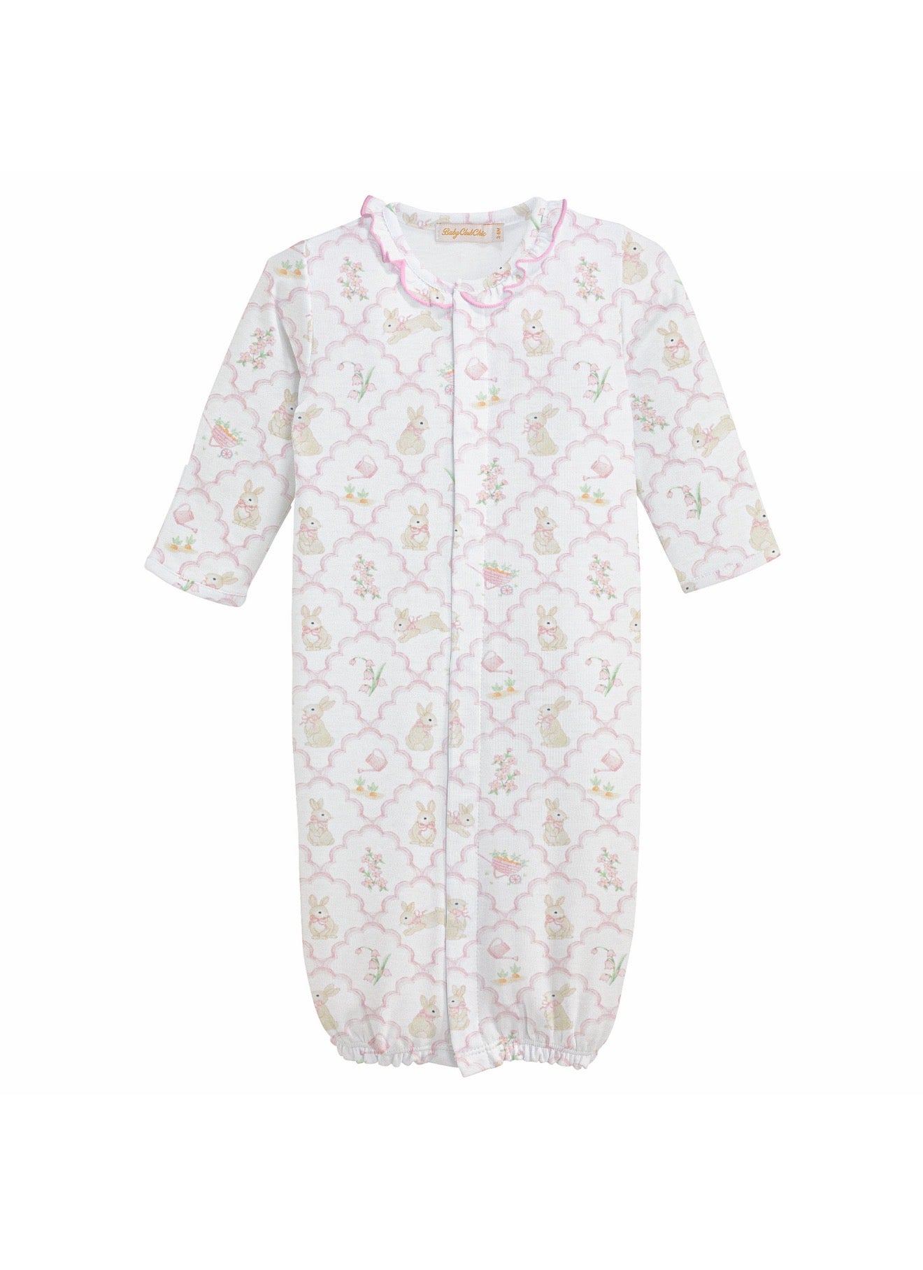 Baby Club Chic | Mosaic of Tails Convertible Ruffle Gown