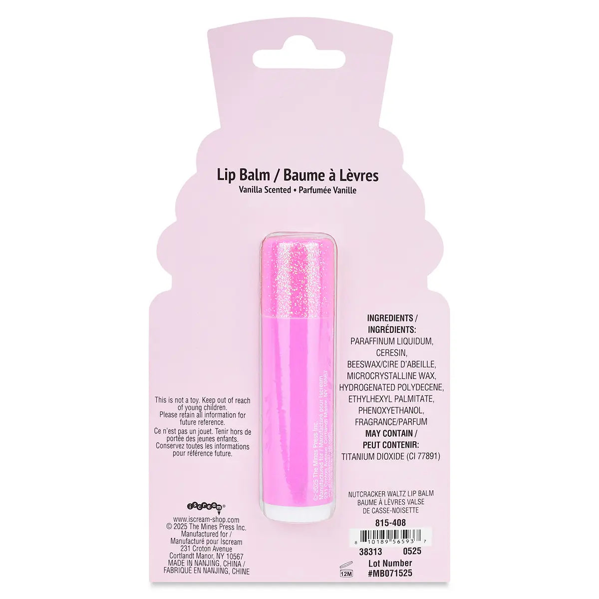 Iscream | Nutcracker Lip Balm