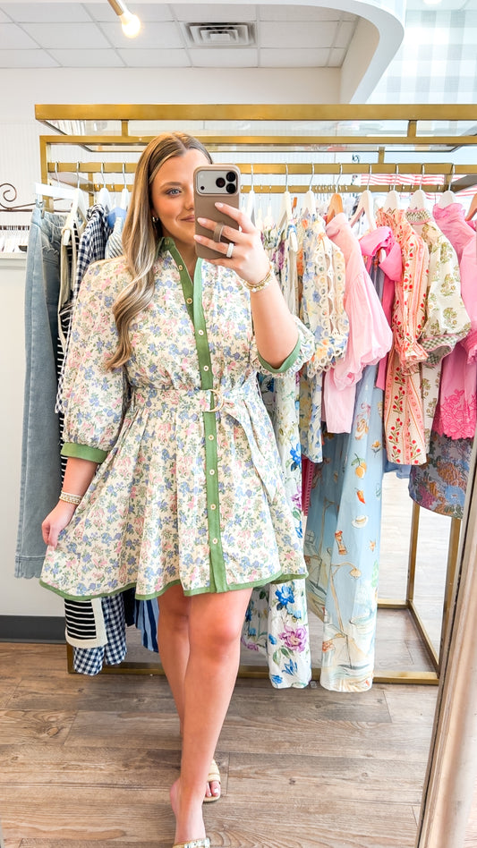 Kate Sage Dress