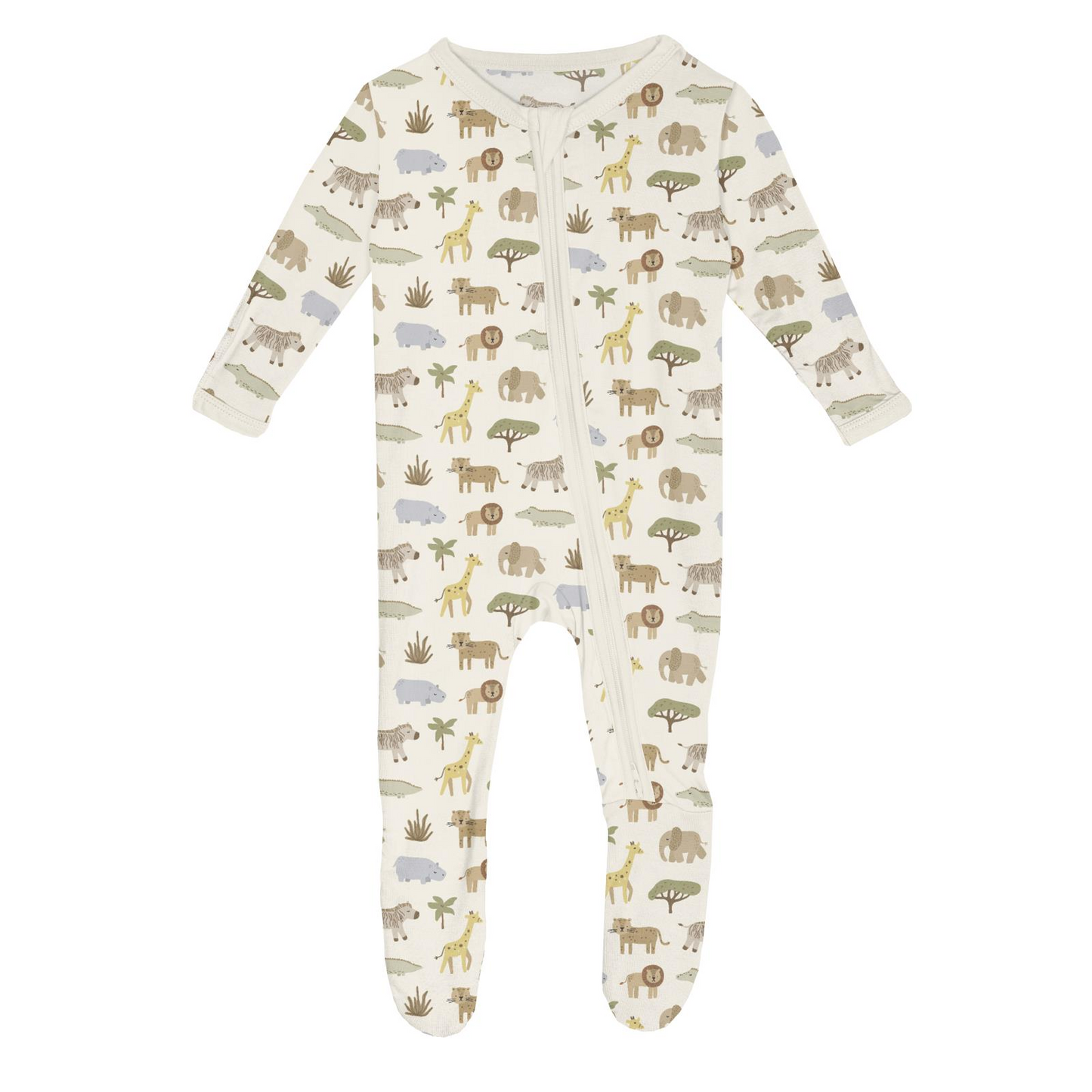 Kickee | Natural Mini Safari Footie