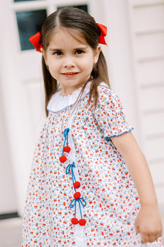 Proper Peony | Foliage Cherry Dress