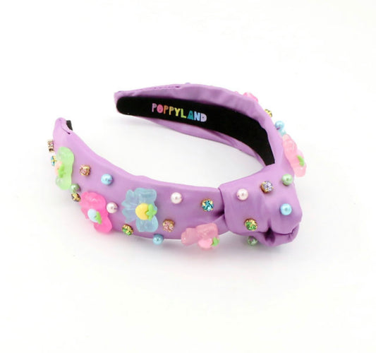 Poppyland - Strawberry Bow Headband