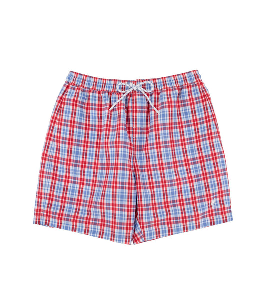 TBBC | Toddy Men's Swim Trunks - Lawn Party Plaid