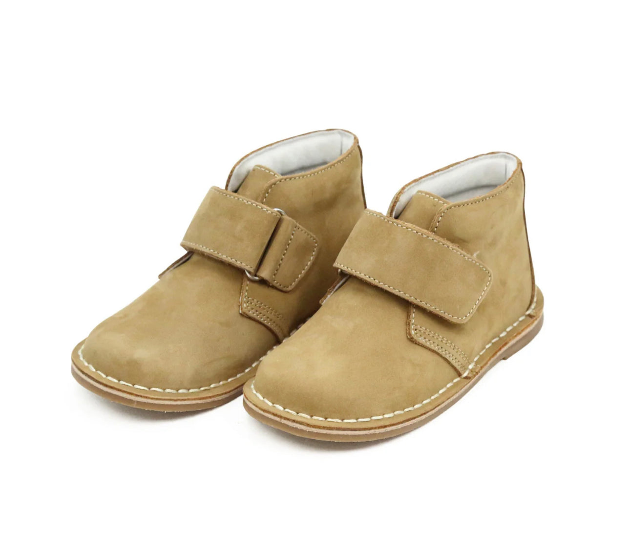 L'Amour | Emmett Velcor Bootie - Nubuck Khaki