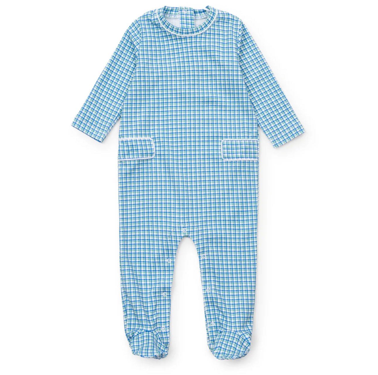 Lila & Hayes - Preston Hampton Plaid Romper