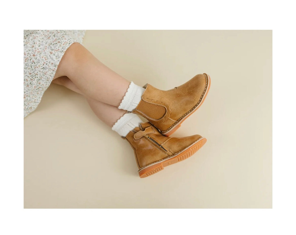 L'Amour | Kate Stitch Down Tan Boot