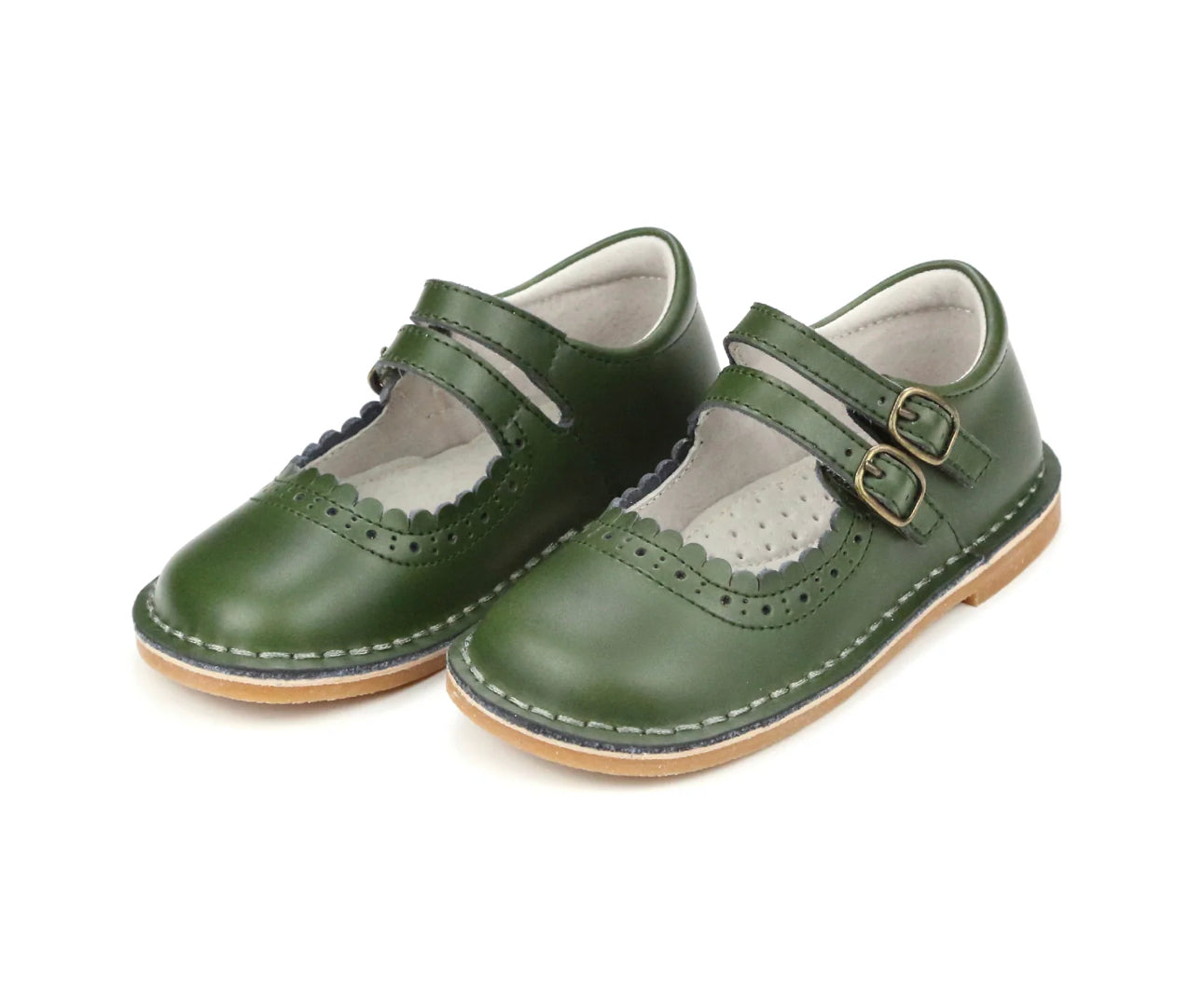 L'Amour | Tatiana Double Strap MJ - Green