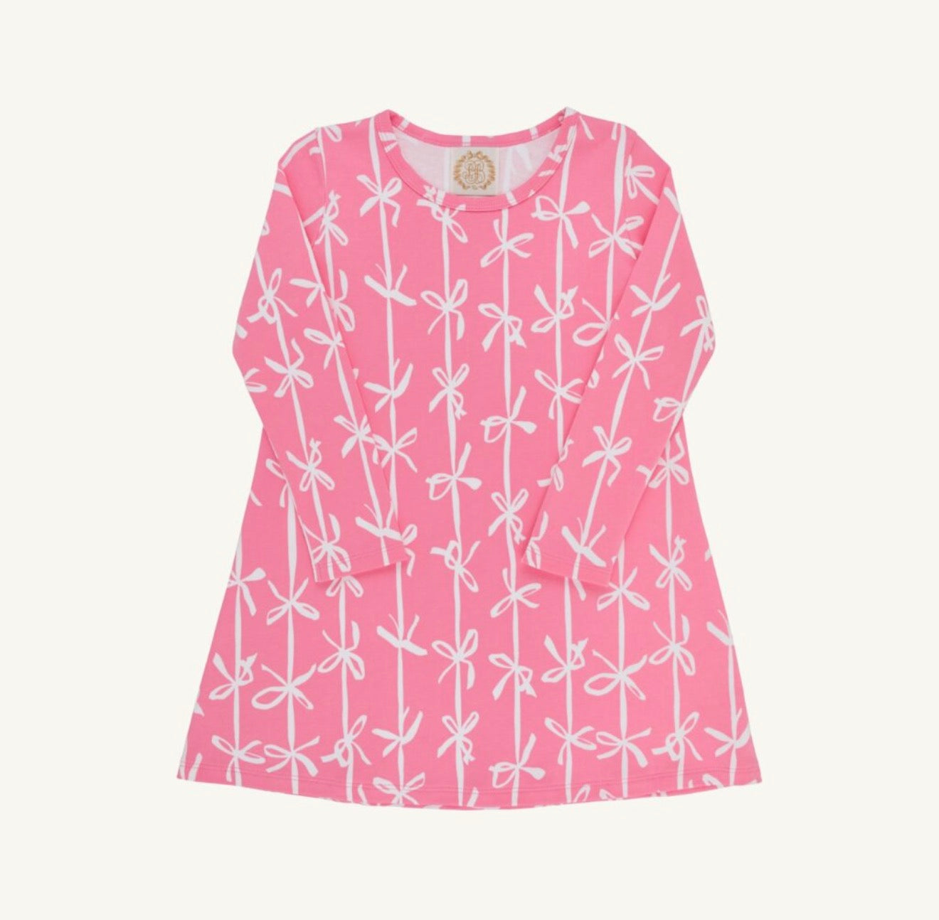 TBBC | Long Sleeve Polly Play Dress - Braselton Bows