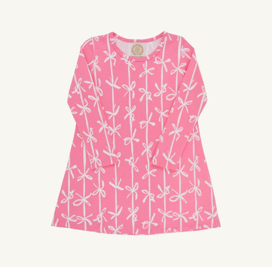 TBBC | Long Sleeve Polly Play Dress - Braselton Bows